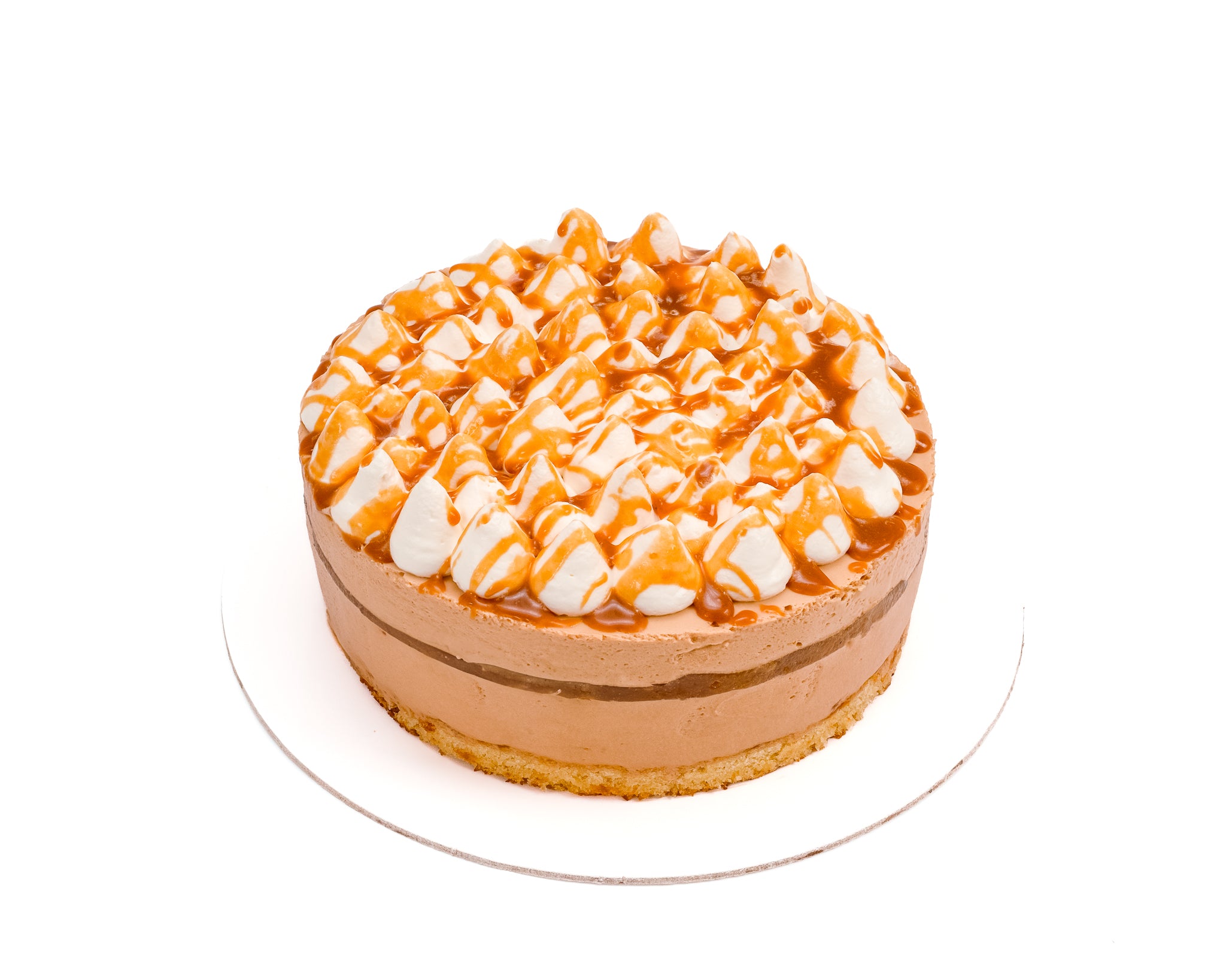 Tort caramel si pere