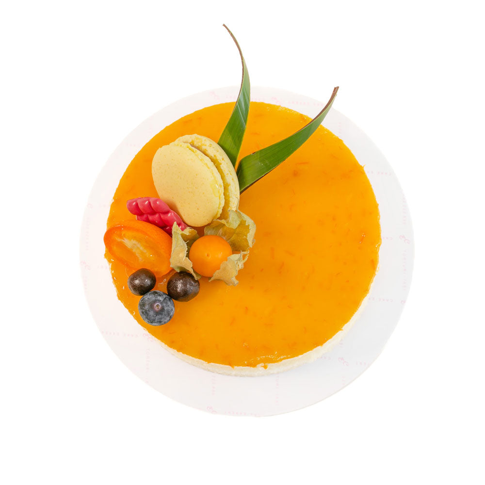 Tort cocos și fructul pasiunii