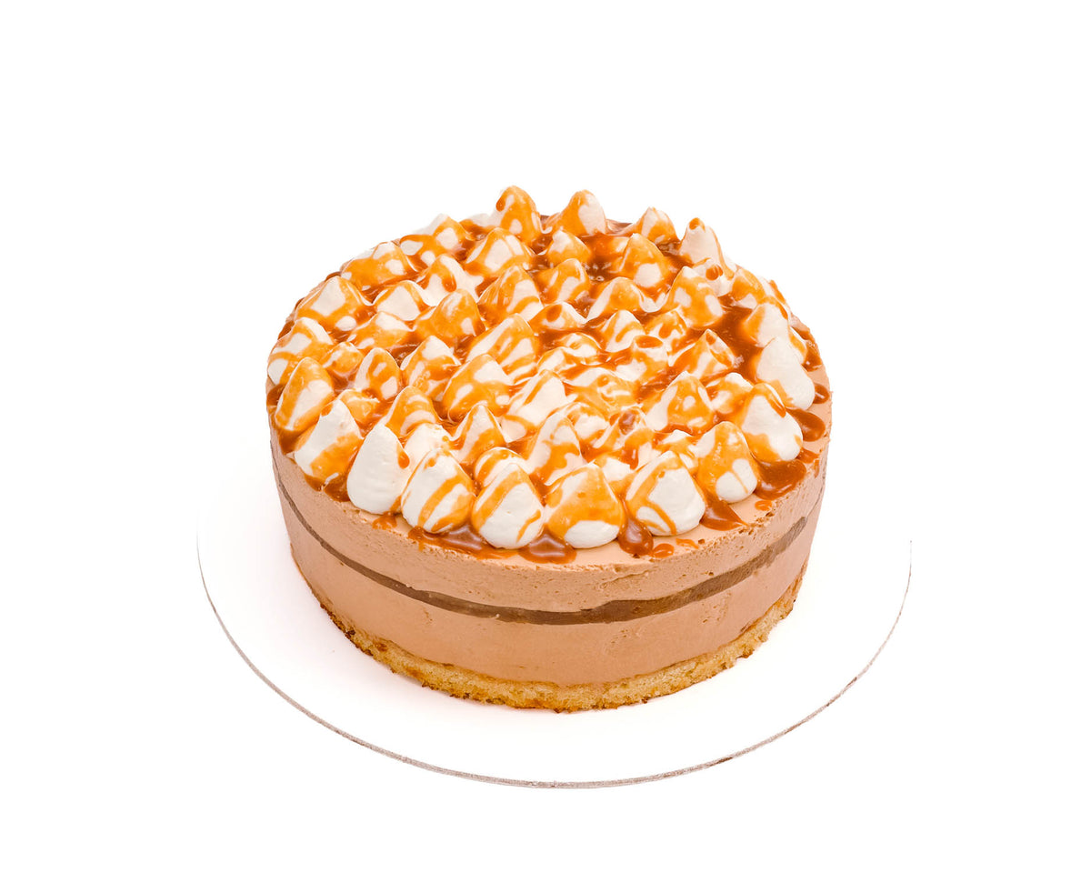 Tort caramel si pere