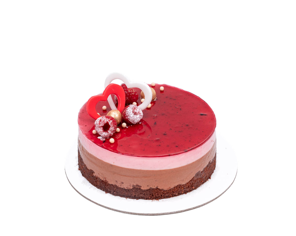 Tort mousse zmeură